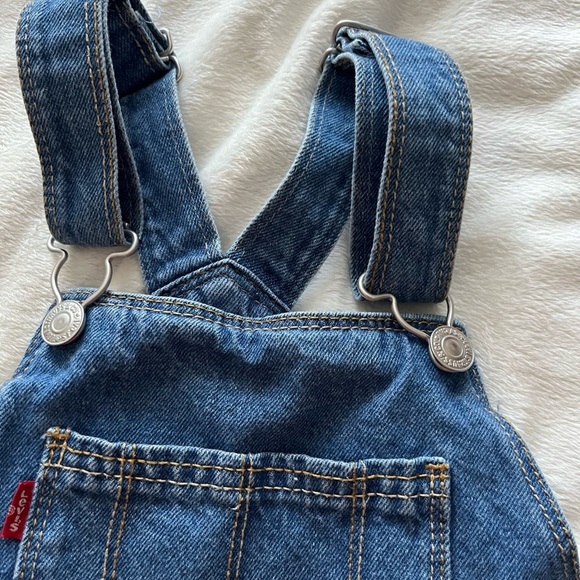 Levi’s child’s overalls Blue jeans kids shorts - Picture 11 of 13